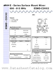 ESMD-C2HX2 datasheet pdf Tyco Electronics