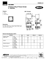 ESSM-2-16 datasheet pdf Tyco Electronics