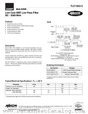 FL07-0002-G datasheet pdf Tyco Electronics