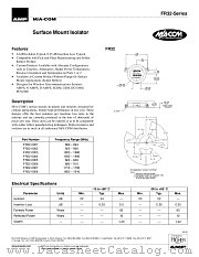 FR32-0004 datasheet pdf Tyco Electronics