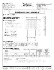 LVR025S datasheet pdf Tyco Electronics