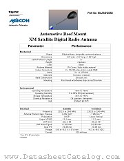 MAANIN0050 datasheet pdf Tyco Electronics