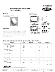 MAMXES0065 datasheet pdf Tyco Electronics