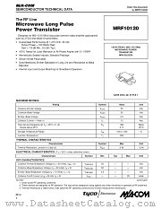 MRF10120 datasheet pdf Tyco Electronics