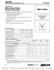 MRF1150MA datasheet pdf Tyco Electronics