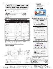 PA1152 datasheet pdf Tyco Electronics