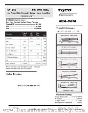 PA1215 datasheet pdf Tyco Electronics
