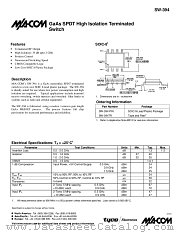 SW-394 datasheet pdf Tyco Electronics
