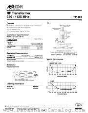 TP-108PIN datasheet pdf Tyco Electronics