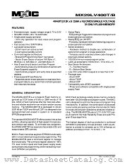 MX29LV400BXBI-70 datasheet pdf Macronix International