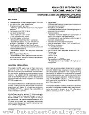 MX29LV401TMC-70 datasheet pdf Macronix International