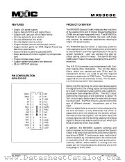 MX93000 datasheet pdf Macronix International
