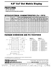 MTAN7140M-22C datasheet pdf Marktech Optoelectronics