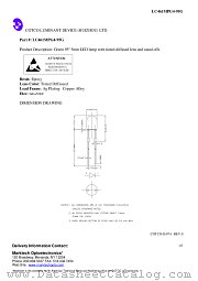 LC461MPG4-95G datasheet pdf Marktech Optoelectronics