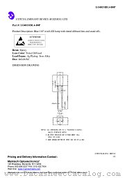 LO481MBL4-B0P datasheet pdf Marktech Optoelectronics
