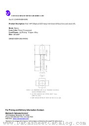 LO484NHR4-B0G datasheet pdf Marktech Optoelectronics