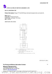 LO561MSO3-75P datasheet pdf Marktech Optoelectronics