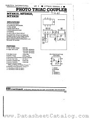 MT30620 datasheet pdf Marktech Optoelectronics