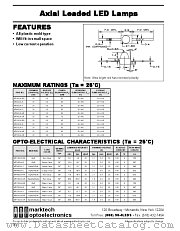 MT7402A-UR datasheet pdf Marktech Optoelectronics