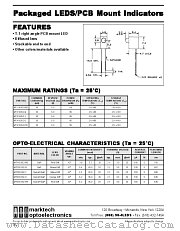 MT1163S2-RG datasheet pdf Marktech Optoelectronics