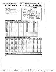 MT430-Y datasheet pdf Marktech Optoelectronics