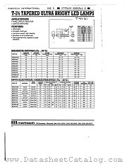 MT220-UR datasheet pdf Marktech Optoelectronics
