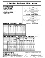 MT6224-HRG datasheet pdf Marktech Optoelectronics