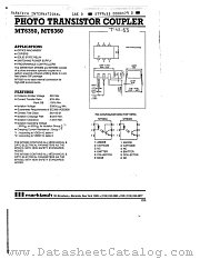 MT6360 datasheet pdf Marktech Optoelectronics