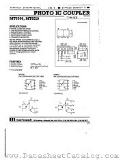 MT6500 datasheet pdf Marktech Optoelectronics