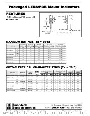 MTA1164H-YG datasheet pdf Marktech Optoelectronics
