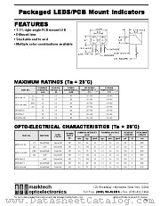 MTA1164-YG datasheet pdf Marktech Optoelectronics