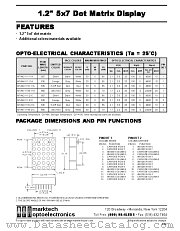 MTAN2111-11A datasheet pdf Marktech Optoelectronics