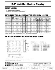 MTAN4121-CO datasheet pdf Marktech Optoelectronics