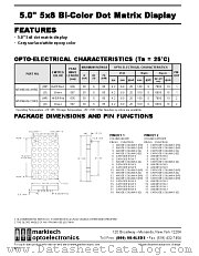 MTAN6446-HR datasheet pdf Marktech Optoelectronics