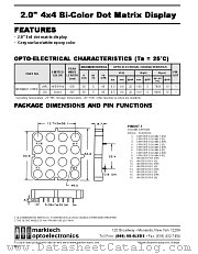 MTAN6621-G datasheet pdf Marktech Optoelectronics