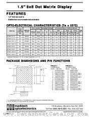 MTAN2115-11A datasheet pdf Marktech Optoelectronics