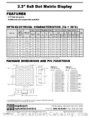 MTAN7123M-11A datasheet pdf Marktech Optoelectronics