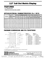 MTAN7124M-11A datasheet pdf Marktech Optoelectronics