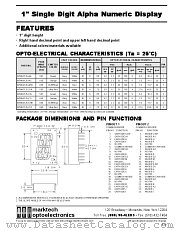 MTAN2125-CG datasheet pdf Marktech Optoelectronics