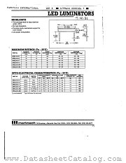 MTBL1410-R datasheet pdf Marktech Optoelectronics