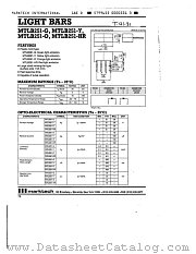 MTLB251-O datasheet pdf Marktech Optoelectronics