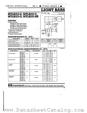 MTLB253-HR datasheet pdf Marktech Optoelectronics
