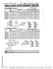 MTN1156-ASR datasheet pdf Marktech Optoelectronics
