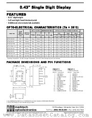 MTN2143-AG datasheet pdf Marktech Optoelectronics
