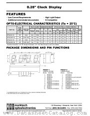 MTN2428-15A datasheet pdf Marktech Optoelectronics