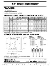 MTN2141-AG datasheet pdf Marktech Optoelectronics
