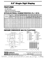 MTN7151M-AUR datasheet pdf Marktech Optoelectronics