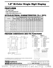 MTN6118-AHRG datasheet pdf Marktech Optoelectronics