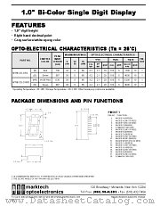 MTN6125-CRG datasheet pdf Marktech Optoelectronics
