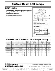 MTSM2302AG-UG datasheet pdf Marktech Optoelectronics
